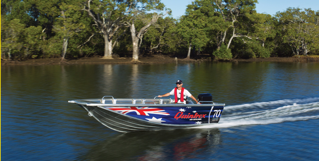 Quintrex F Explorer Aluminium Boat Range